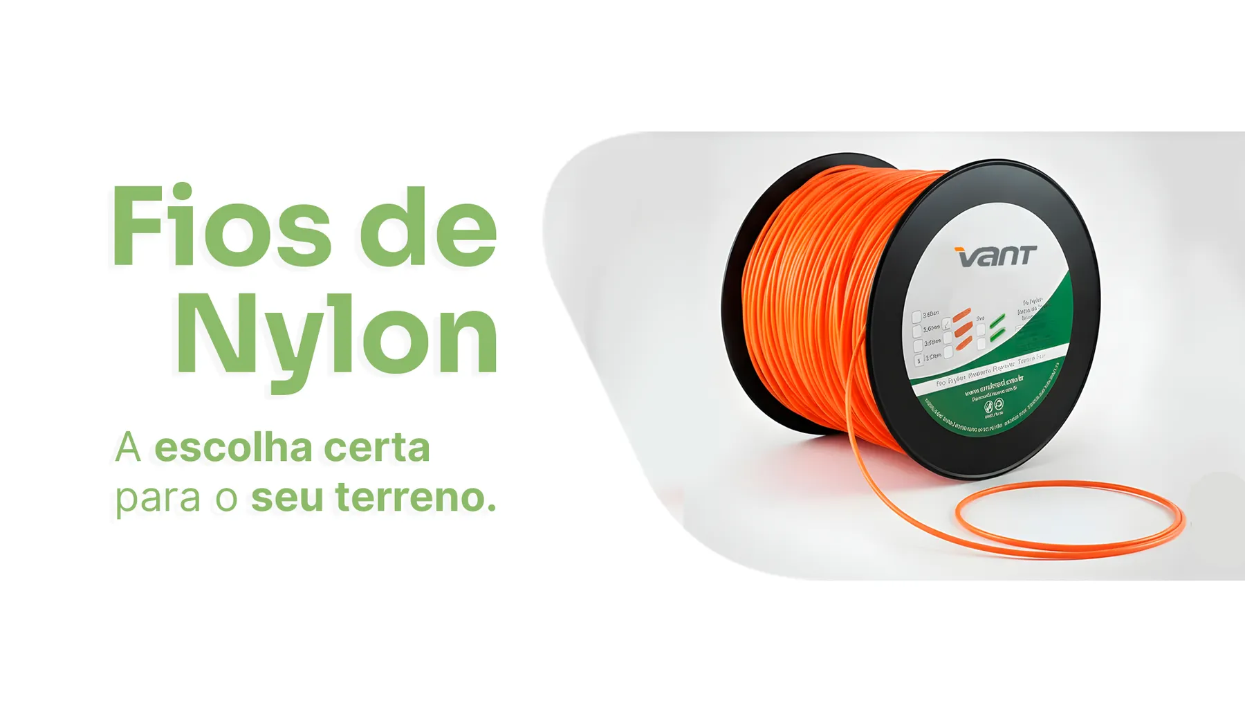 Arte apresentando o aparador de cerca viva Vant Orange Line